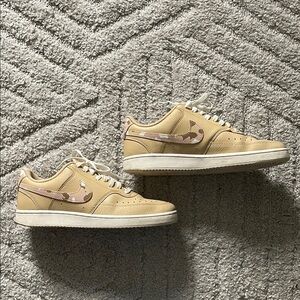 Women’s Nike Court Vision Low 'Sesame Camo